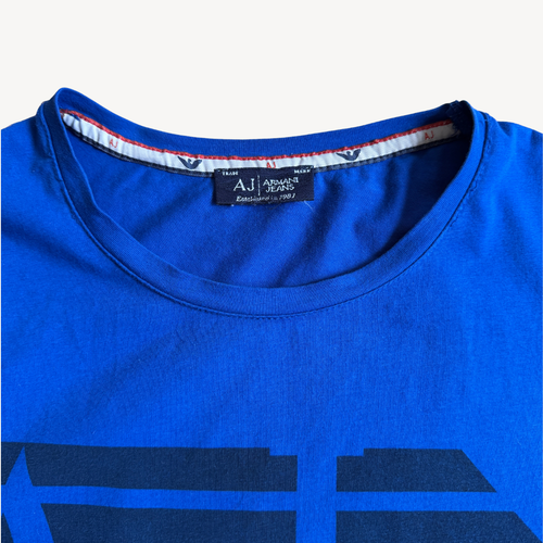 ARMANI JEANS TEE - BLUE