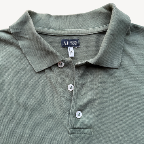 ARMANI JEANS POLO SHIRT - GREEN